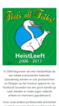 Mobile Screenshot of heistleeft.be